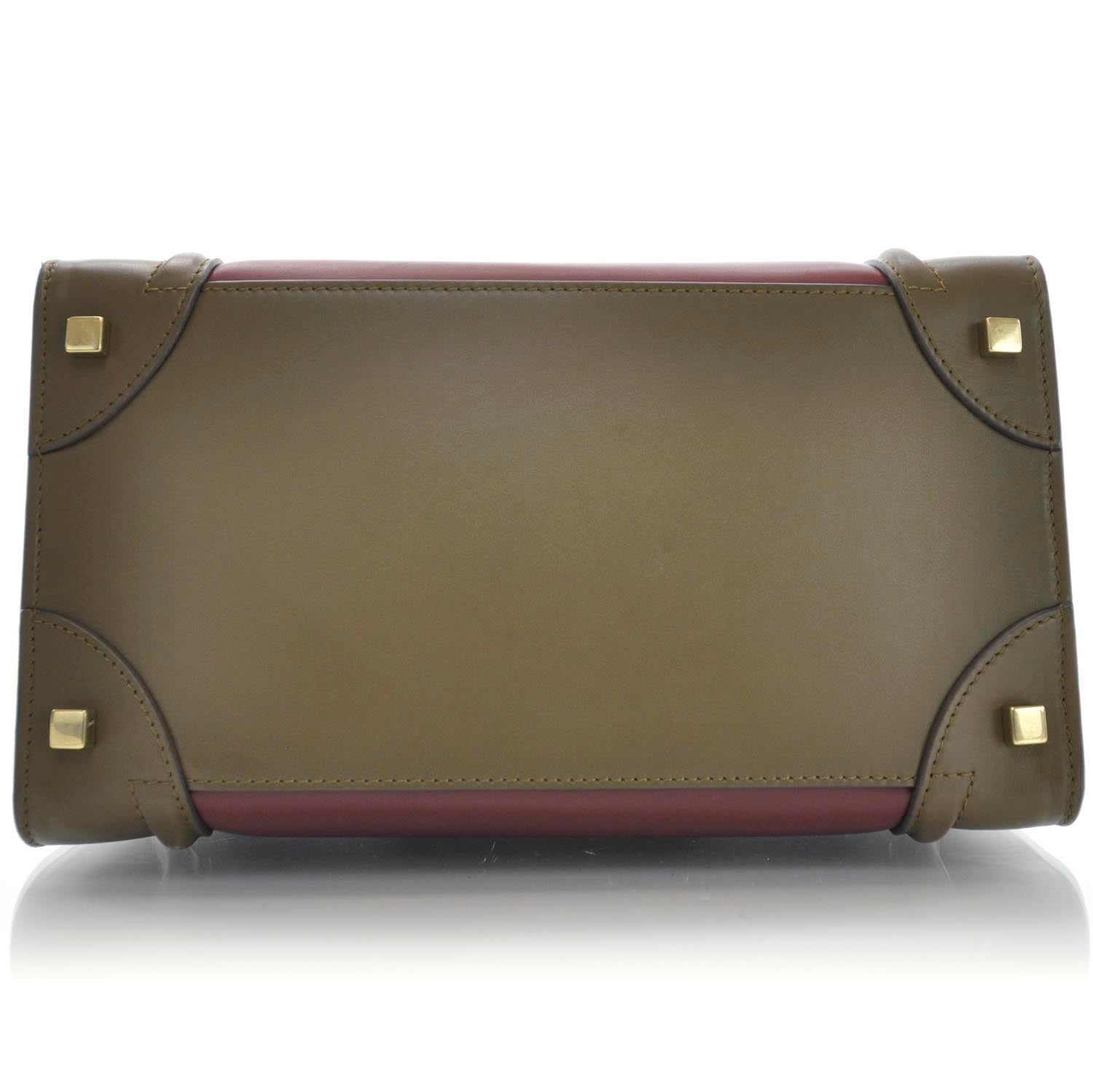 Celine Smooth Calfskin Mini Tri-Color Luggage 6 of 10