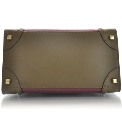 Celine Smooth Calfskin Mini Tri-Color Luggage 6 of 10