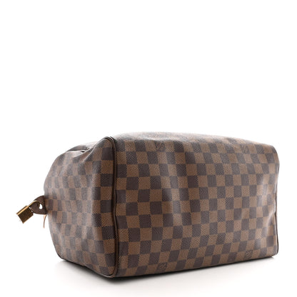 Louis Vuitton Damier Ebene Speedy 30 4 of 12