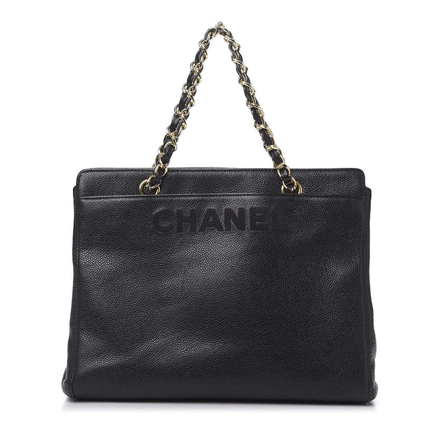 Caviar Shopper Tote Black