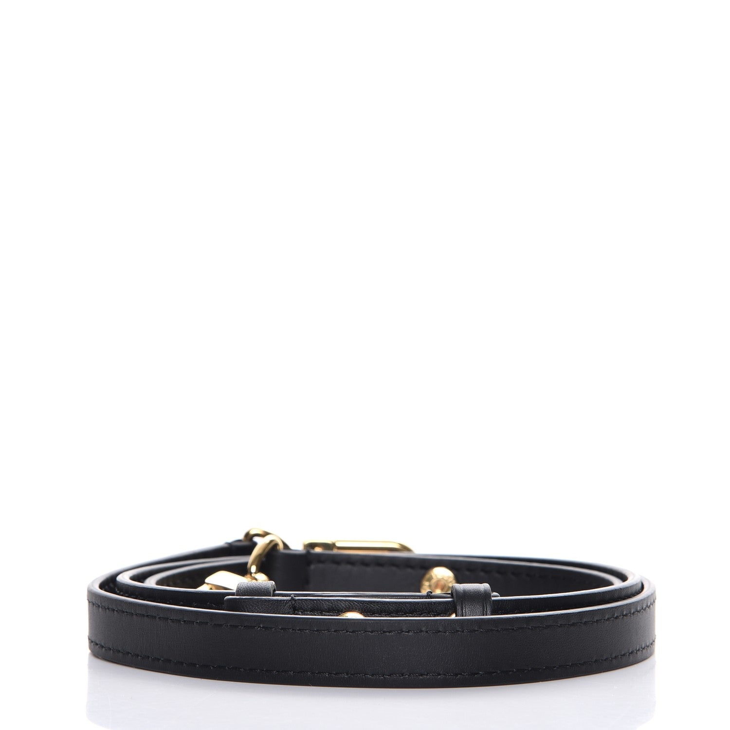 Louis Vuitton Calfskin Neonoe Shoulder Strap Black 2 of 4