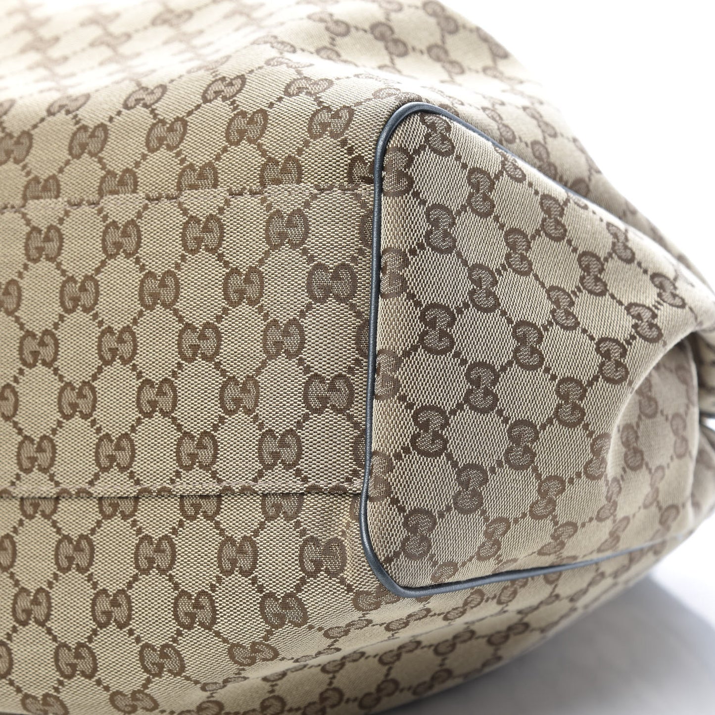 Monogram Large Sukey Tote Metallic Blue