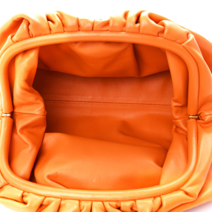 Bottega Veneta Smooth Butter Calf The Pouch Oversized Clutch Burnt Orange 5 of 11