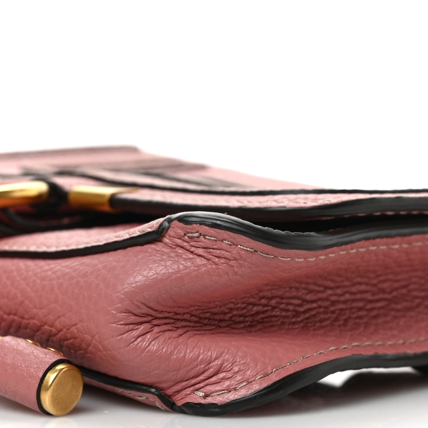 Calfskin Marcie Convertible Belt Bag Rusty Pink