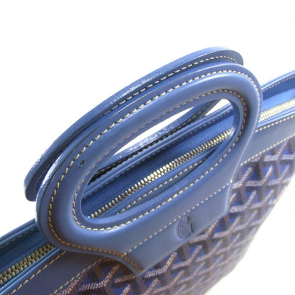 Goyard Goyardine Beluga PM Blue Tote 6 of 10