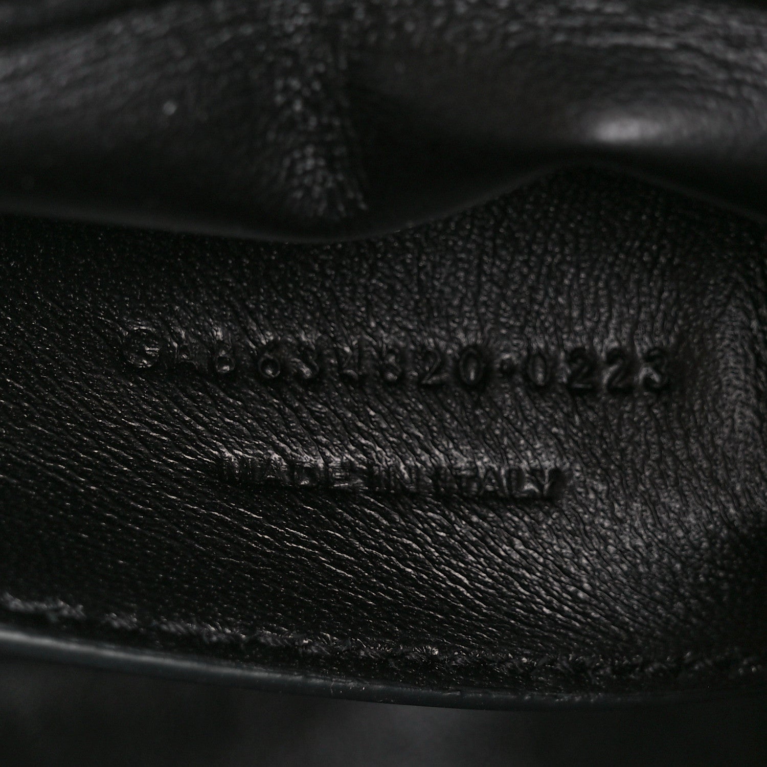 Saint Laurent Jersey Wool Patchwork Monogram Medium Jamie Black 7 of 10