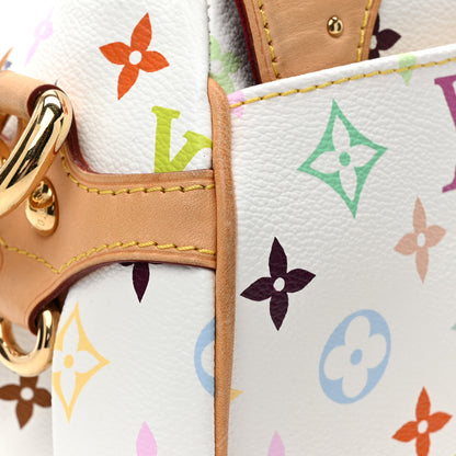 Louis Vuitton Monogram Multicolor Beverly MM White 11 of 12