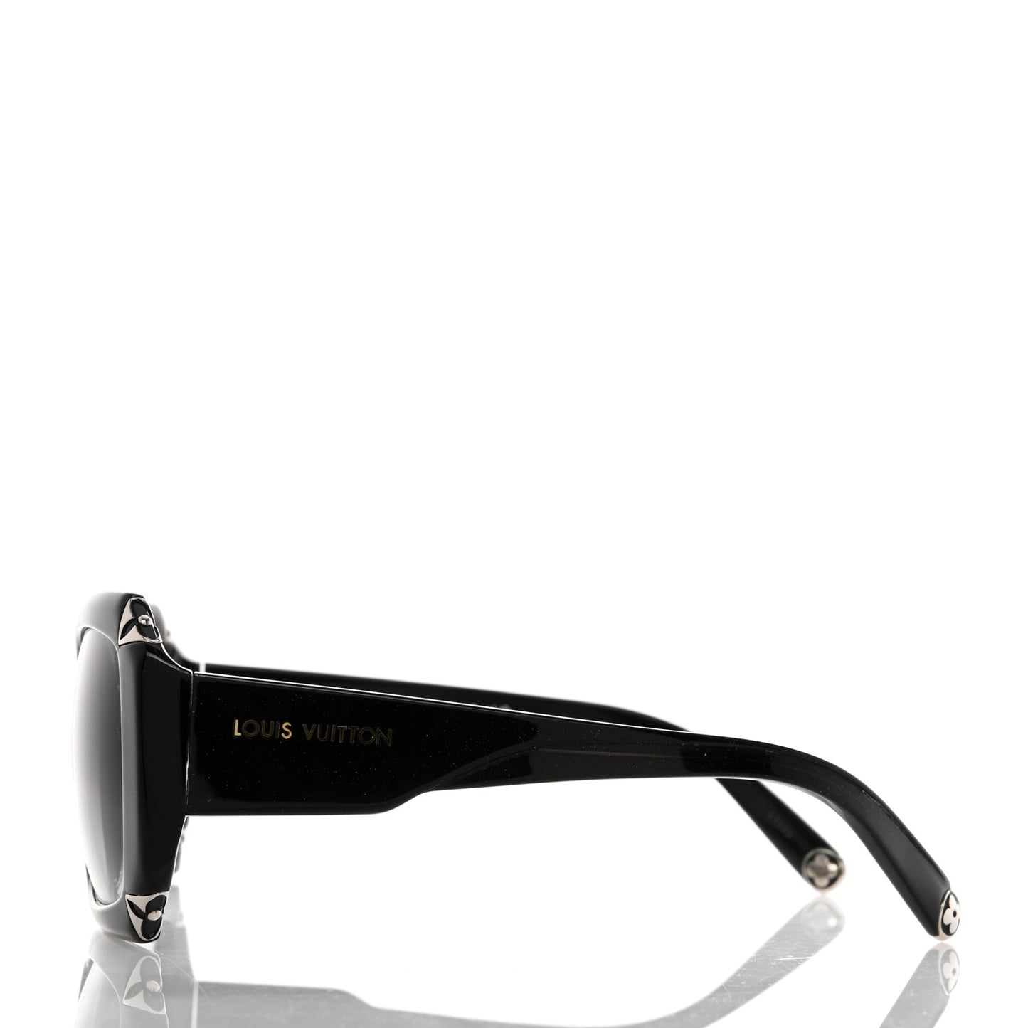 Acetate Hortensia Sunglasses Z0365W Black Glitter