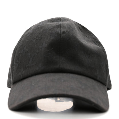 Louis Vuitton Monogram Jacquard Essential Cap 60 Black 3 of 11
