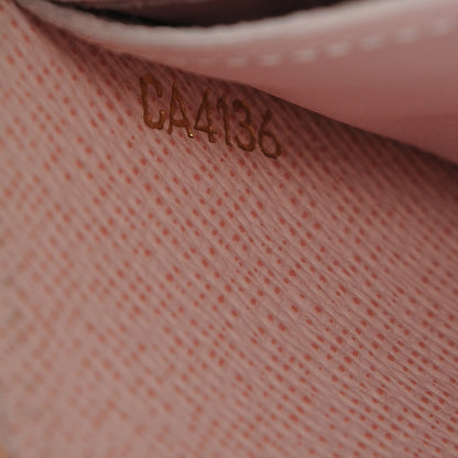 Louis Vuitton Monogram Clemence Wallet Rose Ballerine 7 of 7