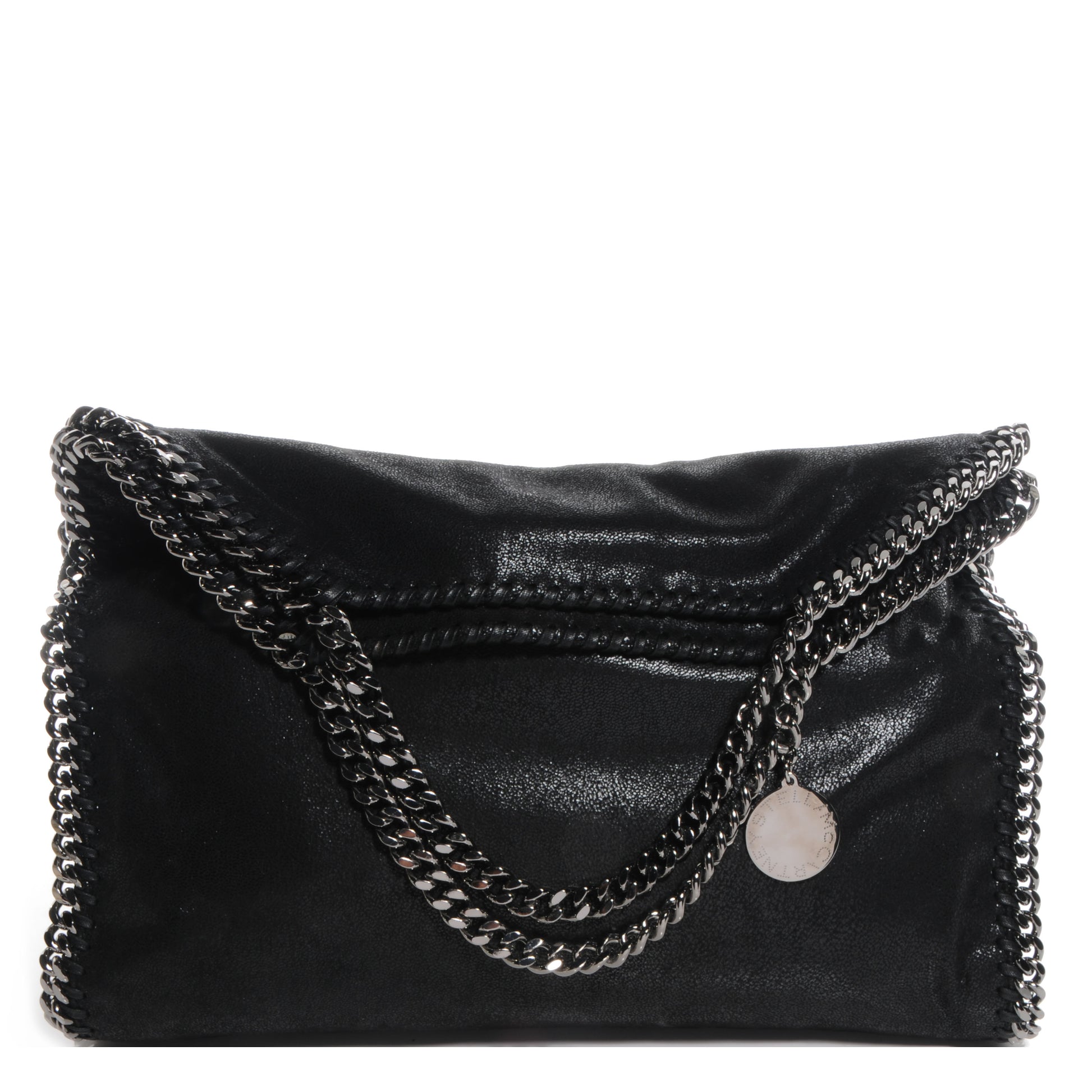 Stella McCartney Faux Leather Shaggy Deer Falabella Black 1 of 9