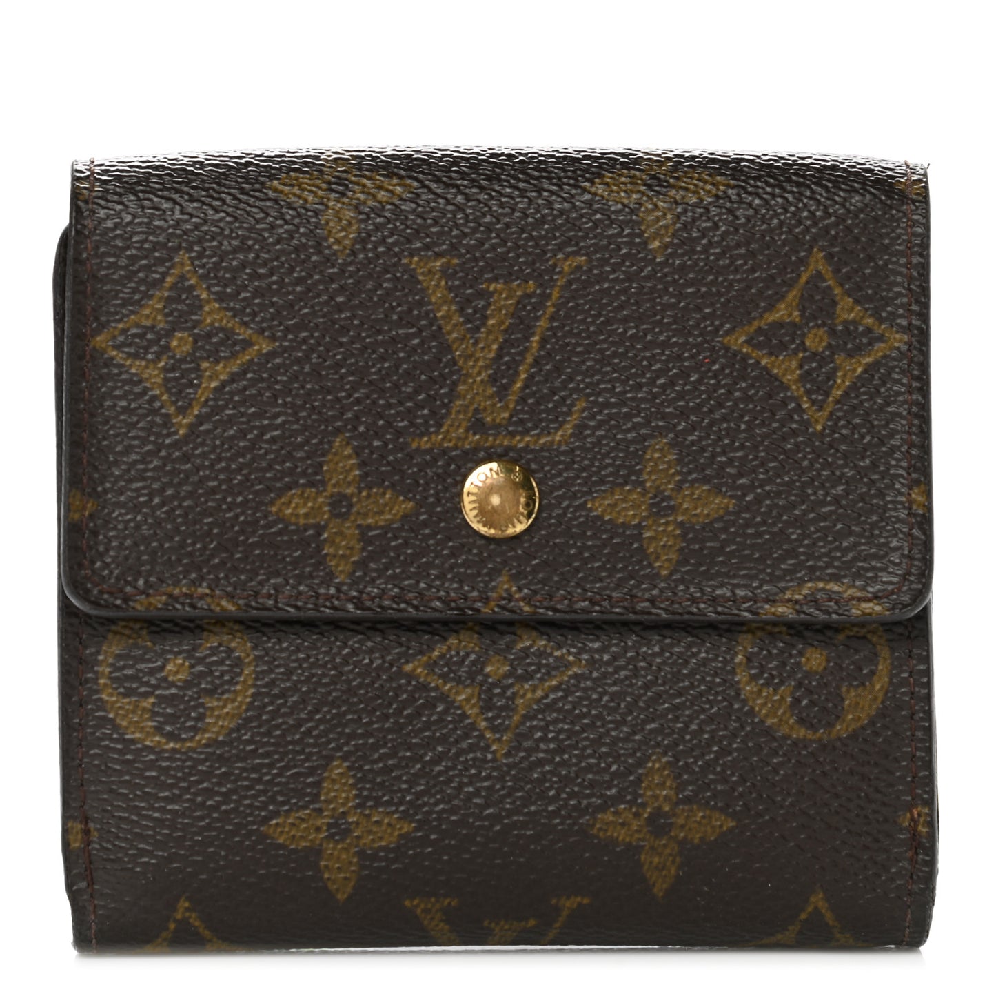 Monogram Porte-Monnaie Billets Cartes Credit Wallet