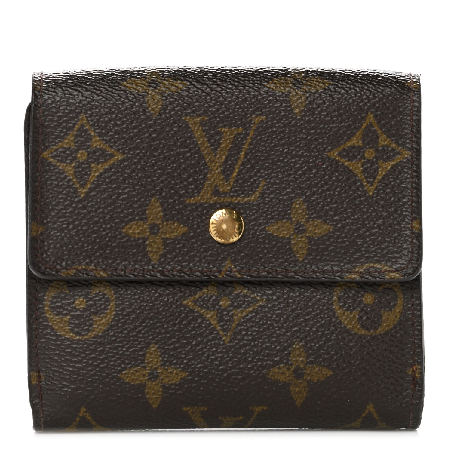 Louis Vuitton Monogram Porte-Monnaie Billets Cartes Credit Wallet 1 of 12