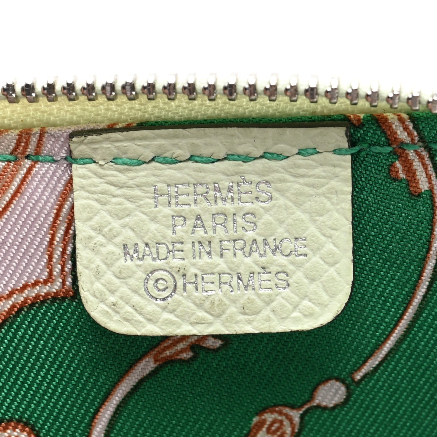 Epsom Silk'In Coin Purse Vert Fizz