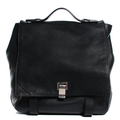 Proenza Schouler Calfskin Large PS Backpack Black 1 of 10