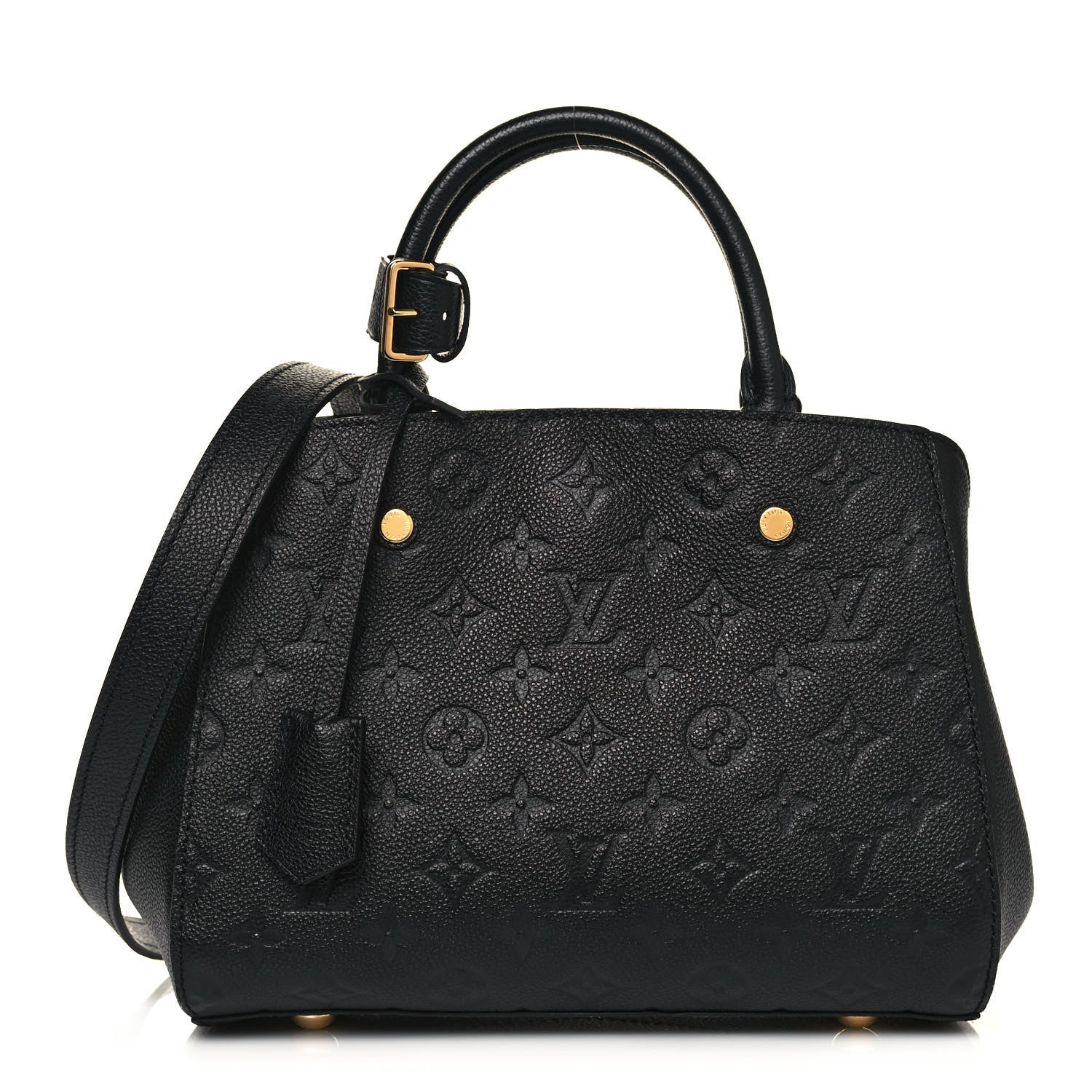 Louis Vuitton Empreinte Montaigne BB Black 1 of 12