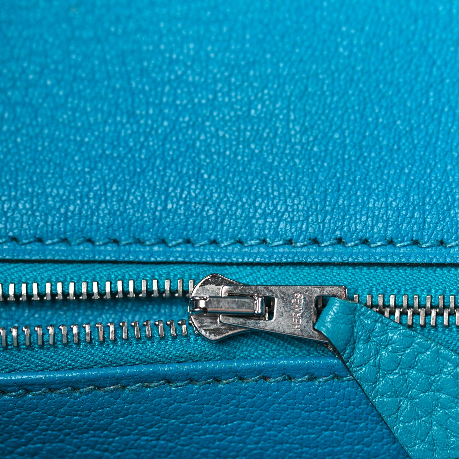 Hermes Taurillon Clemence Birkin 30 Bleu Izmir 18 of 36