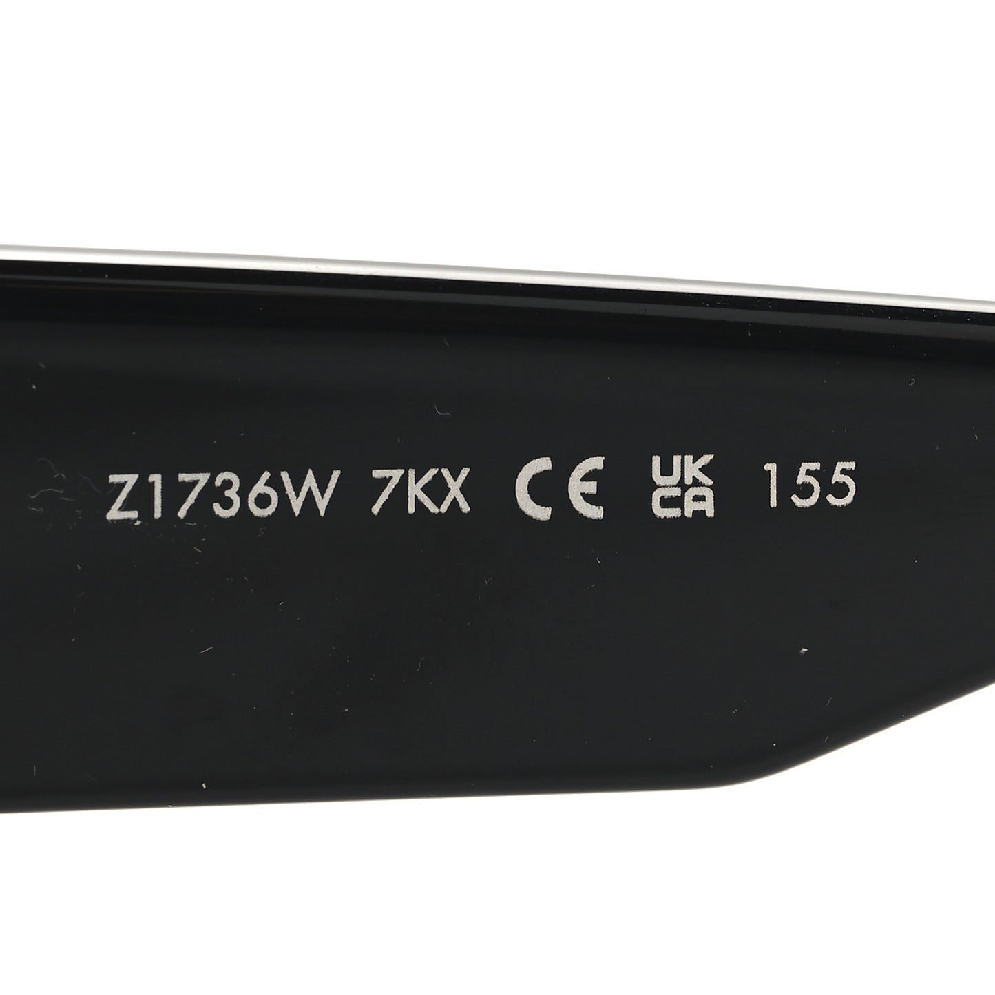 Acetate Swarovski Crystal Cyclone Sunglasses Z1736W Black