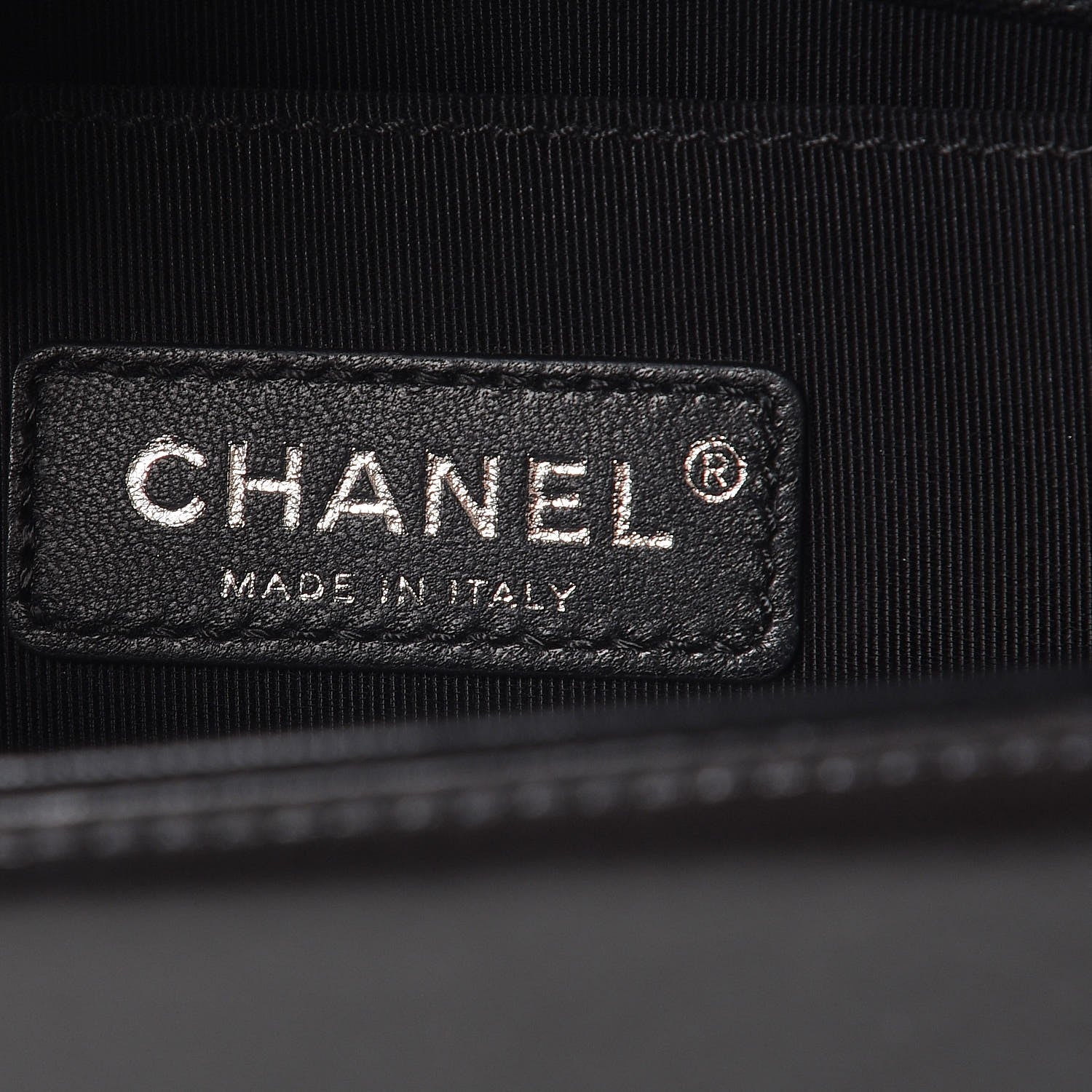 Chanel Lambskin Quilted Medium Boy Flap Black 6 of 8