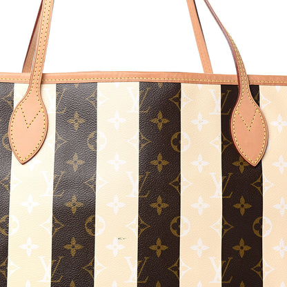 Louis Vuitton Monogram Rayures Neverfull XL 14 of 14