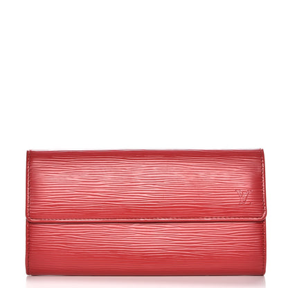Louis Vuitton Epi Sarah Wallet Rouge 1 of 7