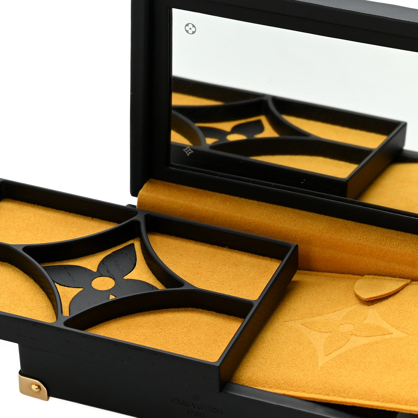Monogram Mirror Jewelry Box