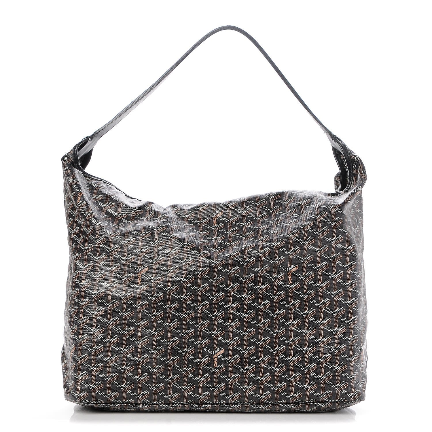 Goyard Goyardine Fidji Zip Hobo Black 1 of 7