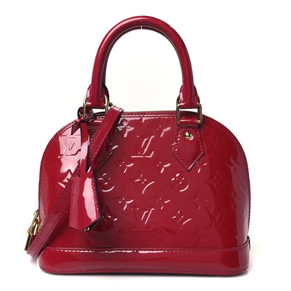 Louis Vuitton Vernis Alma BB Rose Indien 1 of 11