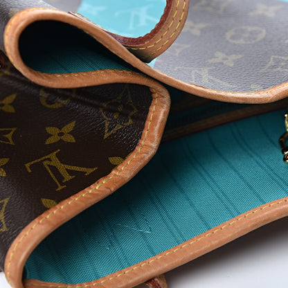 Louis Vuitton Monogram V Neverfull MM Turquoise 9 of 15