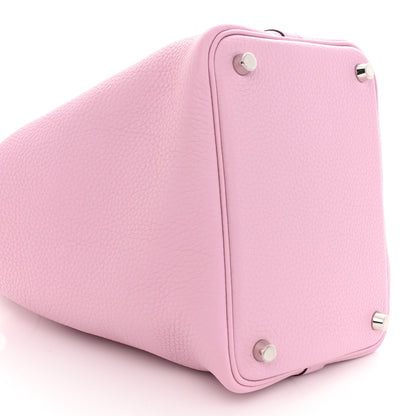 Hermes Taurillon Clemence Picotin Lock 18 PM Mauve Sylvestre 9 of 11