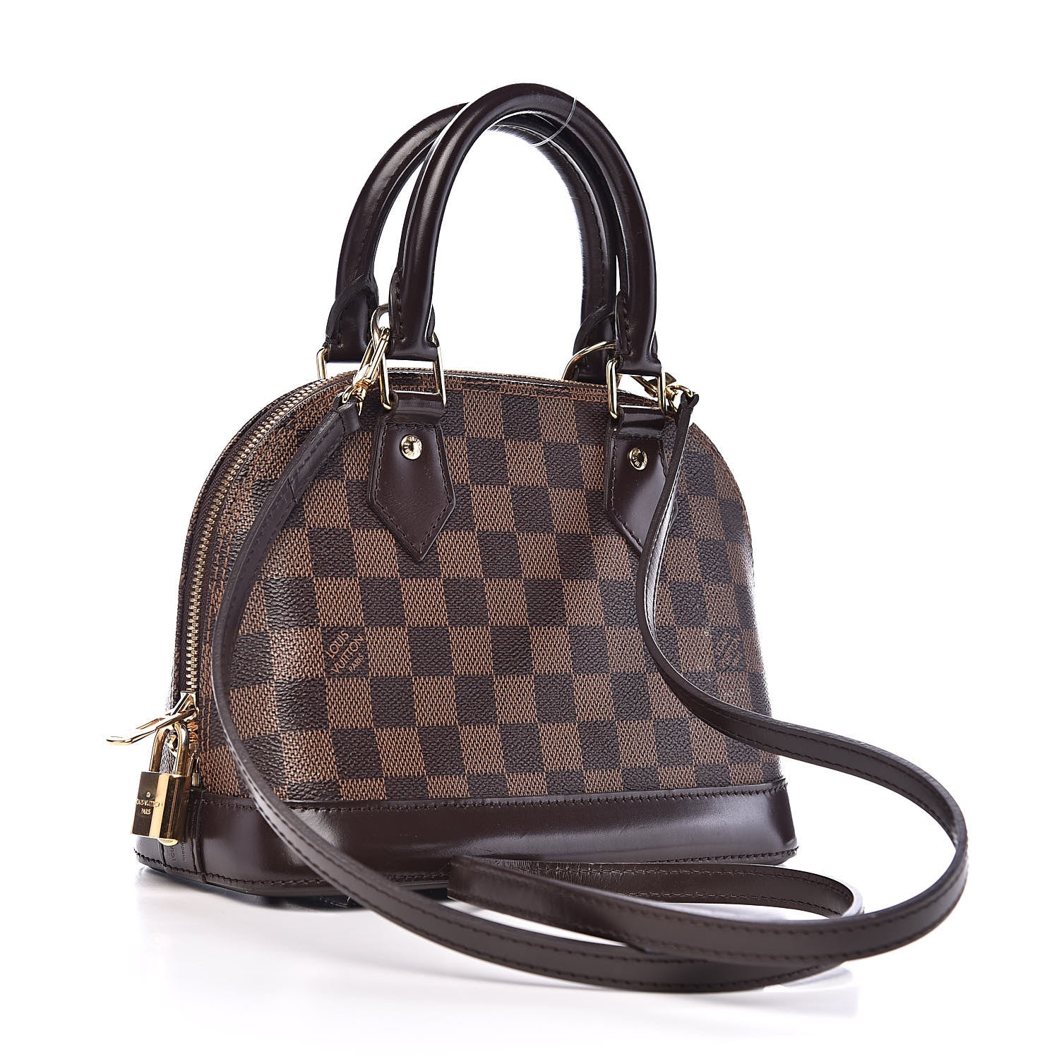 Louis Vuitton Damier Ebene Alma BB 3 of 10