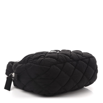 Chanel Nylon Bubble Quilt Shoulder Bag Black 4 of 10