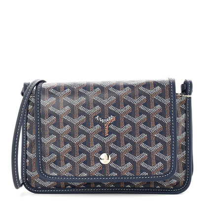 Goyard Goyardine Plumet Wallet Clutch Navy 1 of 11