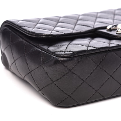 Chanel Lambskin Quilted Medium Westminster Pearl Flap Black 8 of 17