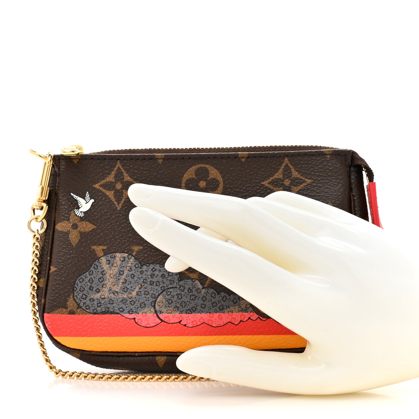 Monogram 2015 Christmas Animation Mini Pochette Accessories
