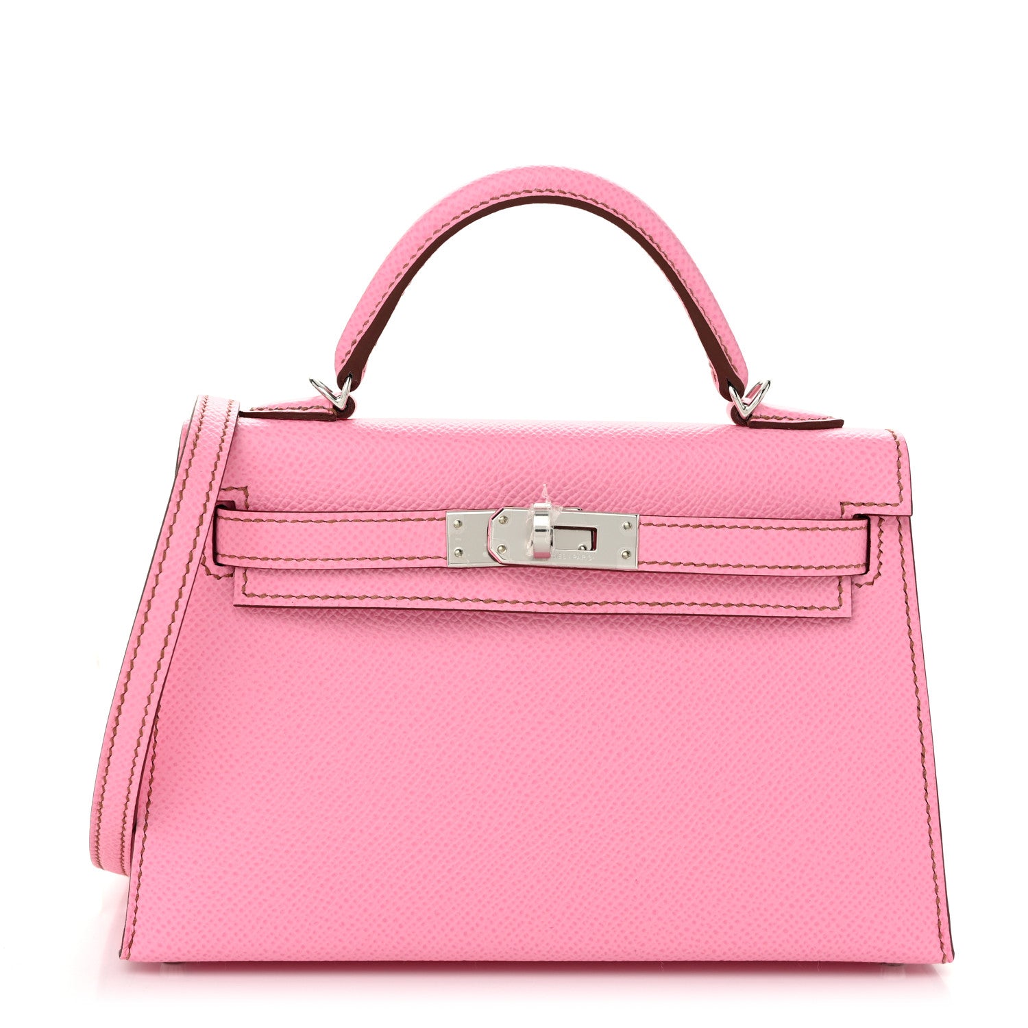 Hermes Epsom Mini Kelly Sellier 20 5P Pink 1 of 11