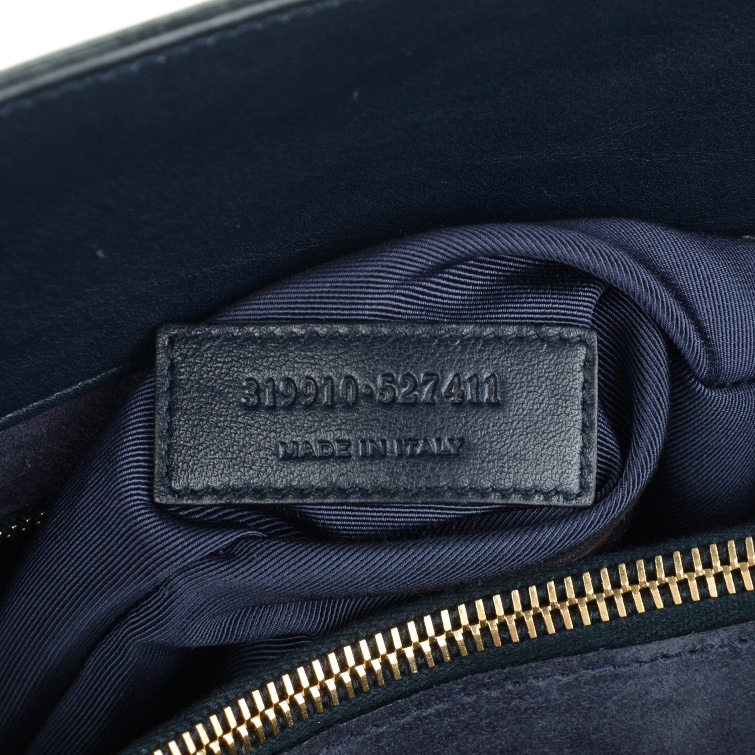 Saint Laurent Calfskin Large Sac De Jour Carryall Marine 6 of 7