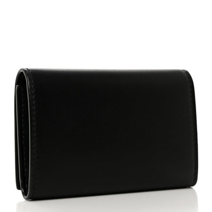 Saint Laurent Calfskin Key Holder Pouch Black 3 of 8