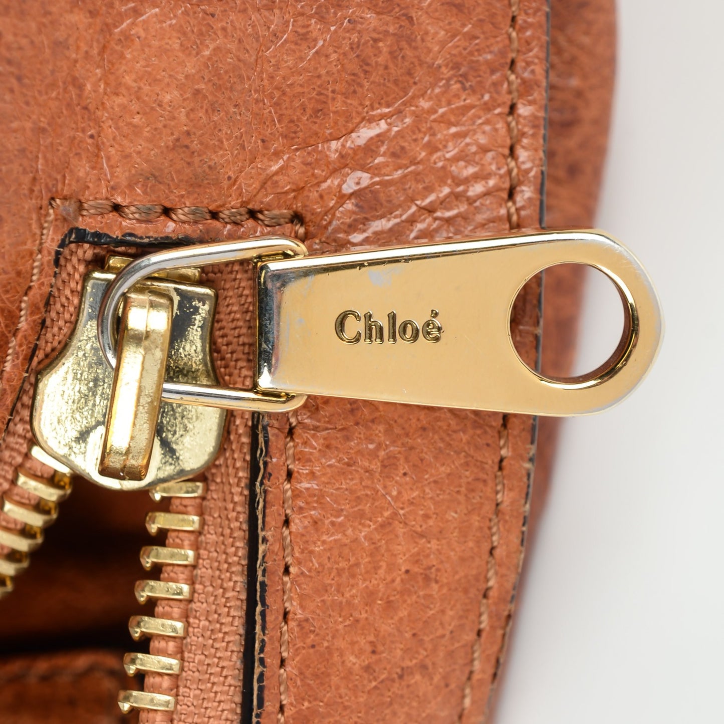 Calfskin Medium Ethel Satchel Tan
