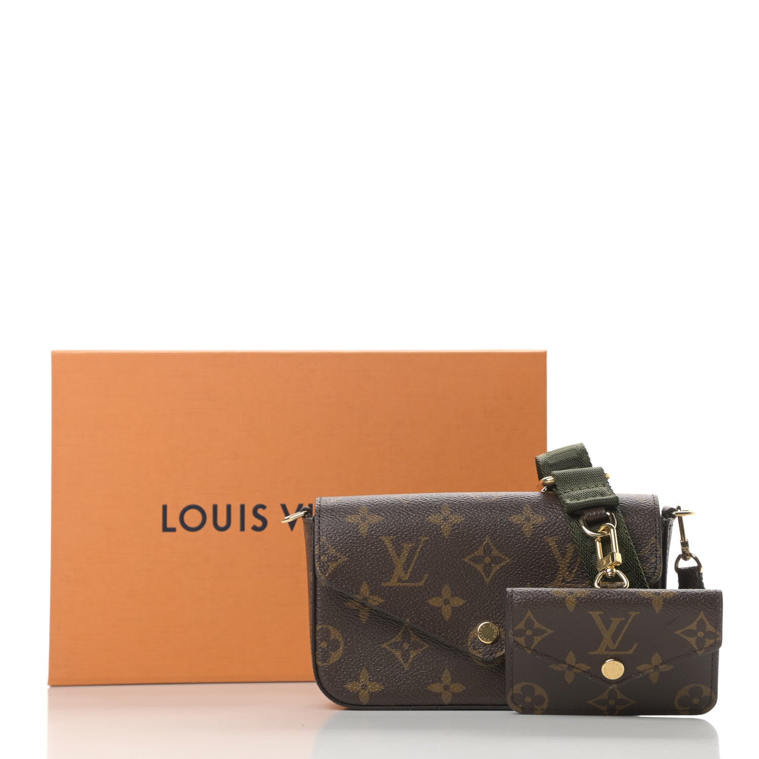 Louis Vuitton Monogram Felicie Strap & Go Kaki 11 of 11
