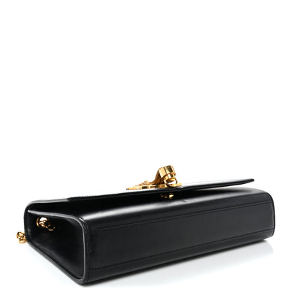 Saint Laurent Smooth Calfskin Medium Classic Monogram Kate Tassel Satchel Black 4 of 9