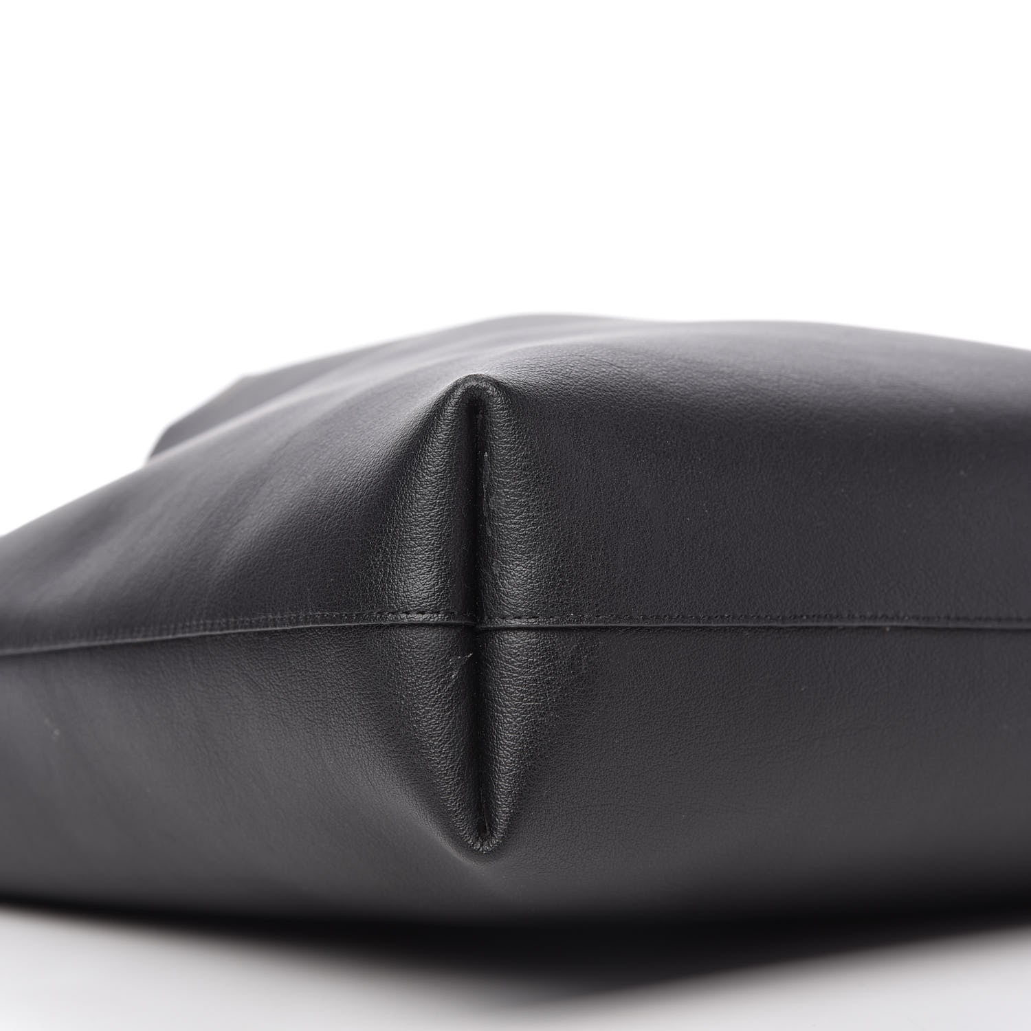 Saint Laurent Calfskin Medium Shopping Tote Black 6 of 10
