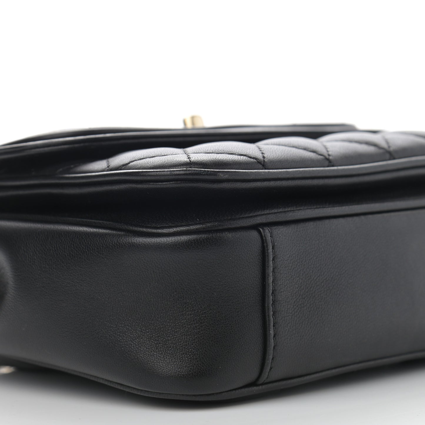 Lambskin Quilted Small Lovely Day Flap Black