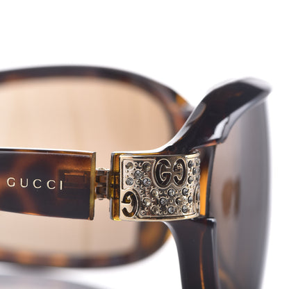 Gucci Crystal Sunglasses GG 2984/S Tortoise 9 of 10