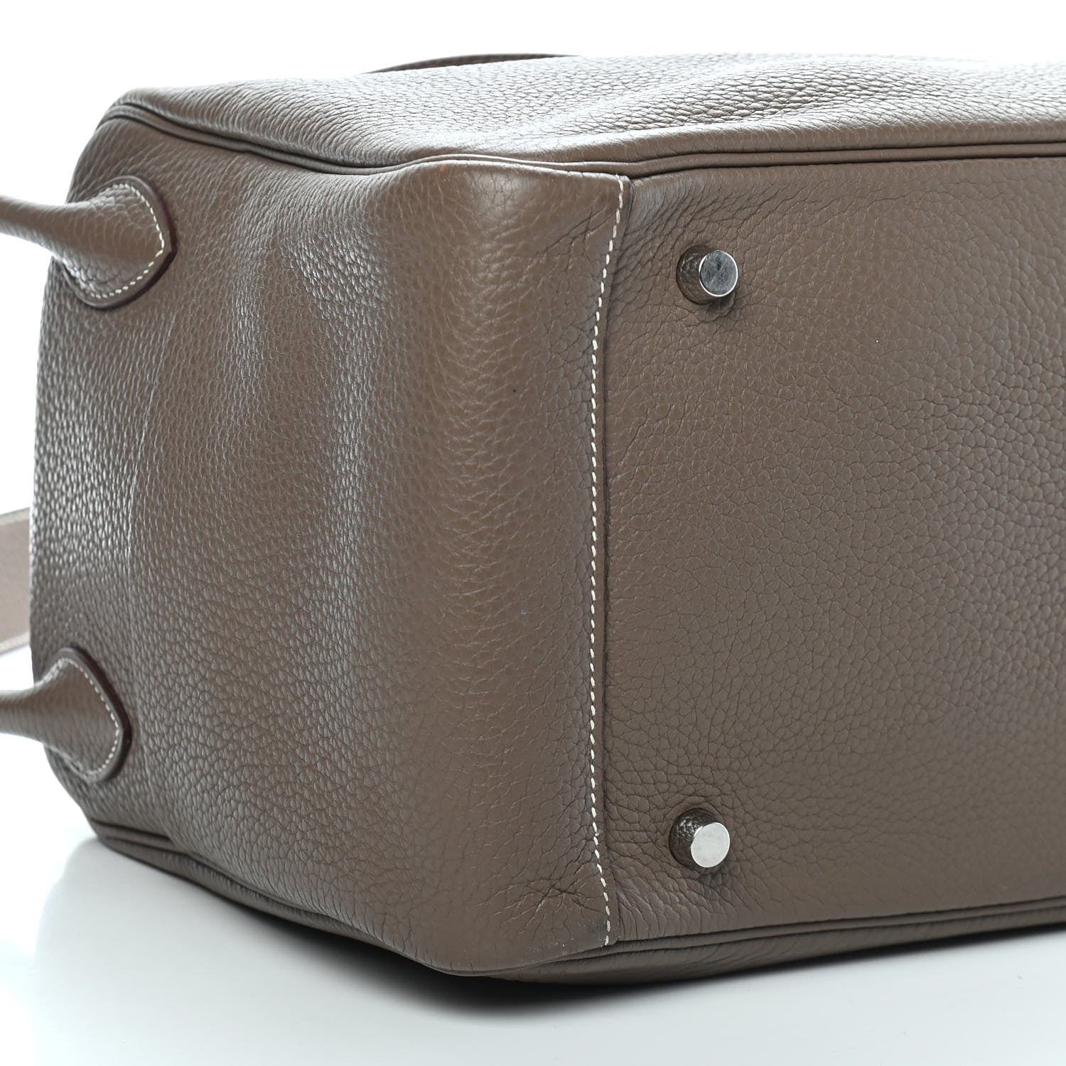 Hermes Taurillon Clemence Lindy 30 Etoupe 7 of 10