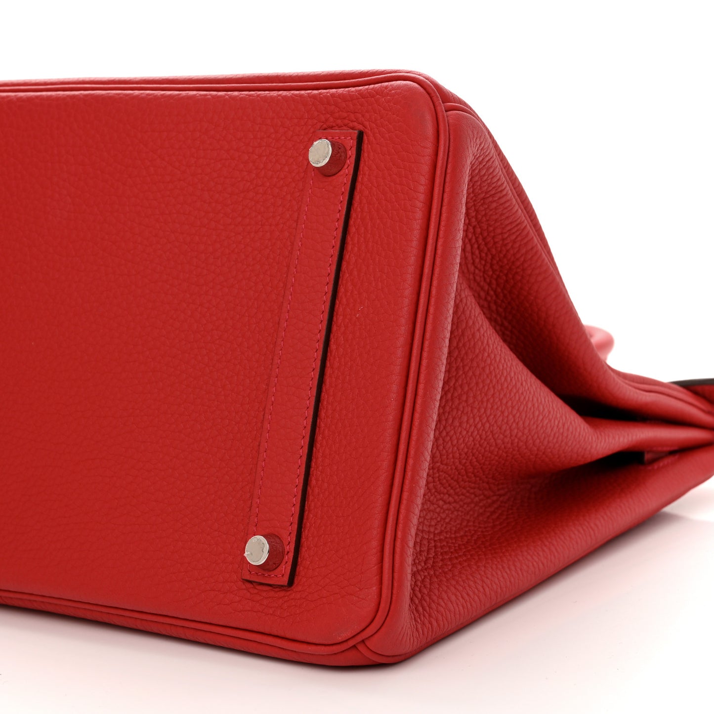 Togo Horseshoe Birkin 35 Rouge Casaque