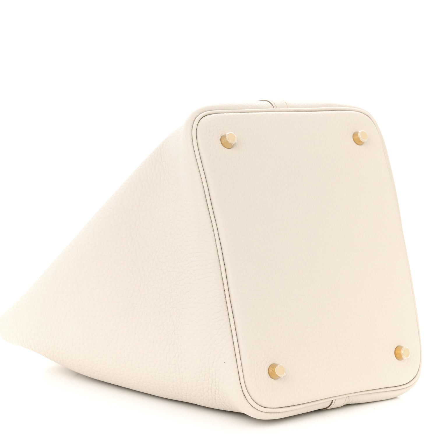 Hermes Taurillon Clemence Picotin Lock 22 MM Beton 9 of 10