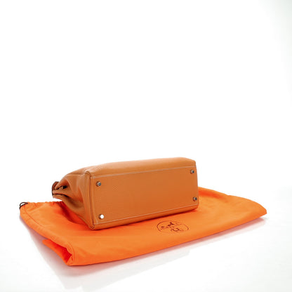 Hermes Fjord Kelly Retourne 32 Natural Sable 5 of 25