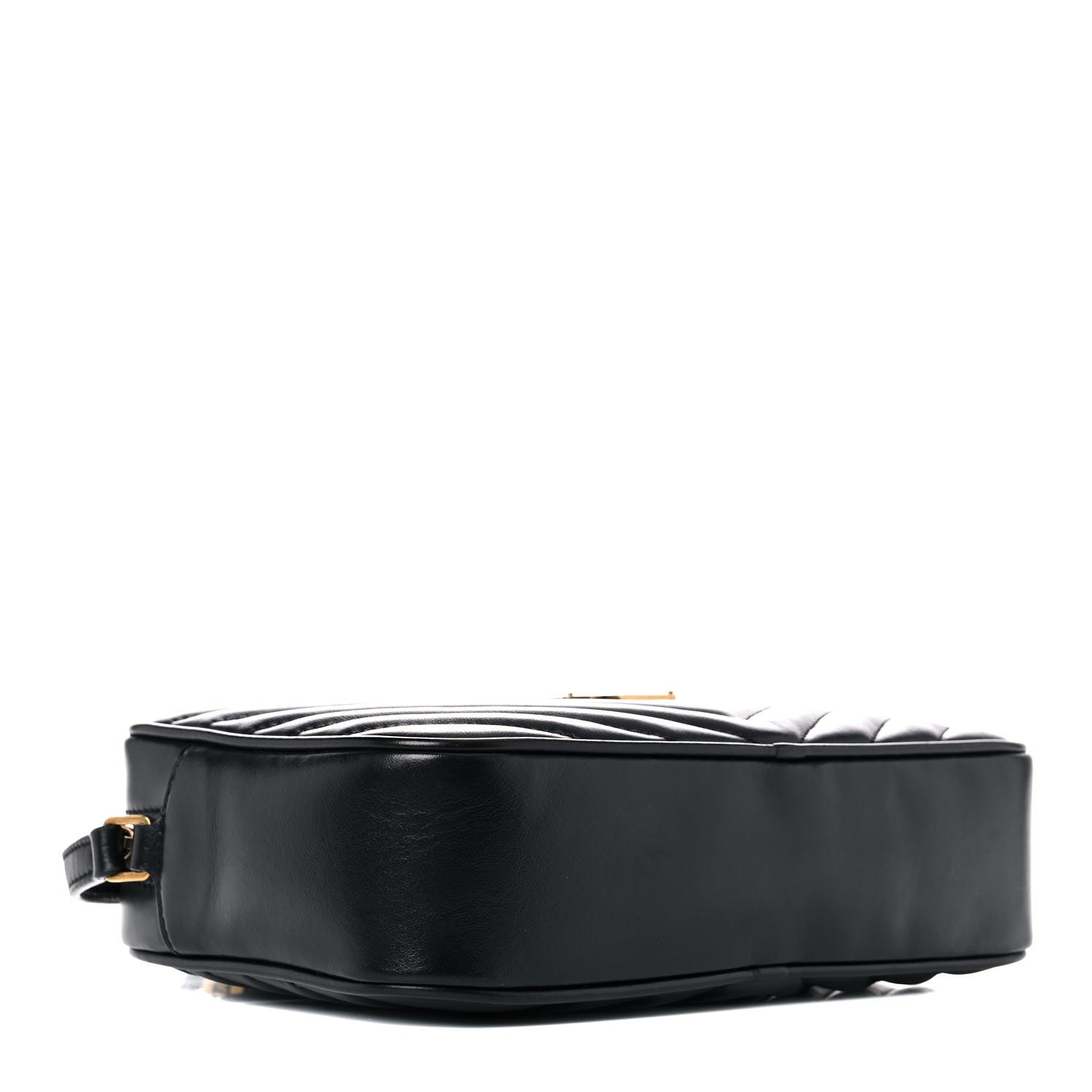 Saint Laurent Calfskin Matelasse Monogram Lou Camera Bag Black 4 of 11