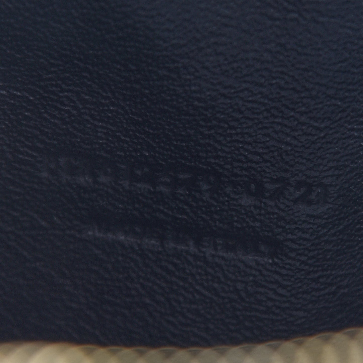 Grain De Poudre Matelasse Monogram Mini Lou Camera Bag Black